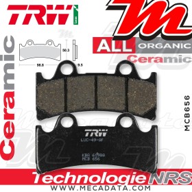 Plaquettes de frein Avant ~ TRW Lucas MCB 656 