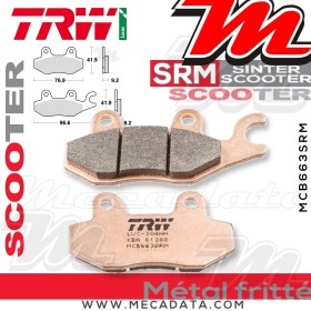 Plaquettes de frein Avant ~ TRW Lucas MCB 663 SRM 