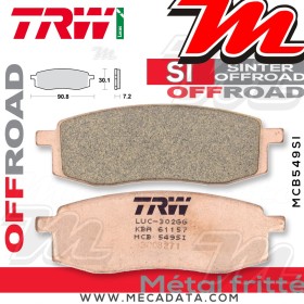 Plaquettes de frein Avant ~ TRW Lucas MCB 549 SI 