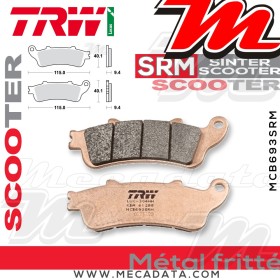 Plaquettes de frein Avant ~ TRW Lucas MCB 693 SRM 