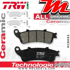 Plaquettes de frein Avant ~ TRW Lucas MCB 693 