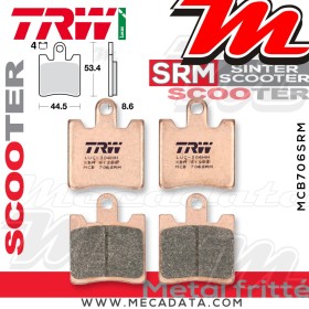 Plaquettes de frein Avant ~ TRW Lucas MCB 706 SRM 
