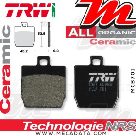Plaquettes de frein Arrière ~ TRW Lucas MCB 701 