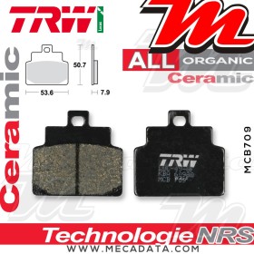 Plaquettes de frein Arrière ~ TRW Lucas MCB 709 