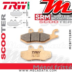 Plaquettes de frein Avant ~ TRW Lucas MCB 771 SRM 