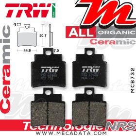 Plaquettes de frein Avant ~ TRW Lucas MCB 732 