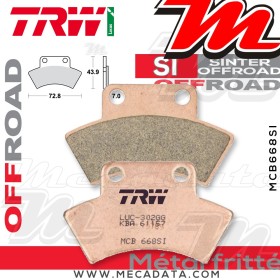 Plaquettes de frein Avant ~ TRW Lucas MCB 668 SI 