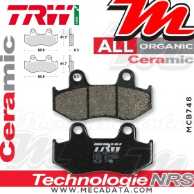 Plaquettes de frein Arrière ~ TRW Lucas MCB 746 