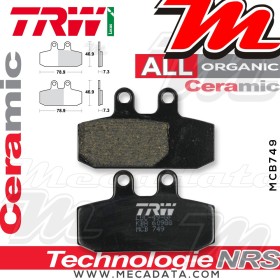 Plaquettes de frein Arrière ~ TRW Lucas MCB 749 