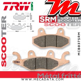 Plaquettes de frein Arrière ~ TRW Lucas MCB 837 SRM 