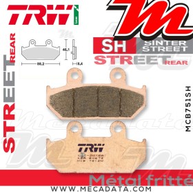 Plaquettes de frein Arrière ~ TRW Lucas MCB 751 SH 