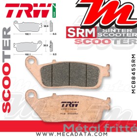 Plaquettes de frein Arrière ~ TRW Lucas MCB 845 SRM 