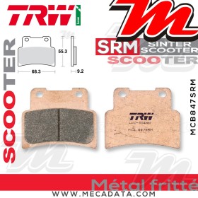 Plaquettes de frein Arrière ~ TRW Lucas MCB 847 SRM 