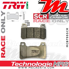 Plaquettes de frein Avant ~ TRW Lucas MCB 755 SCR 