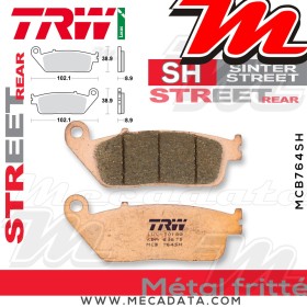 Plaquettes de frein Arrière ~ TRW Lucas MCB 764 SH 