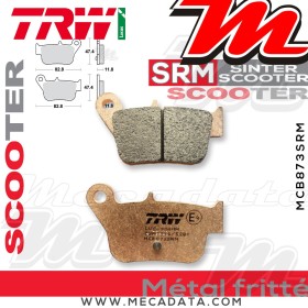 Plaquettes de frein Arrière ~ TRW Lucas MCB 873 SRM 