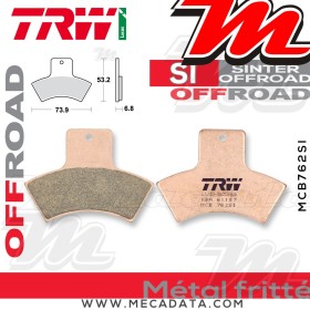 Plaquettes de frein Arrière ~ TRW Lucas MCB 762 SI 