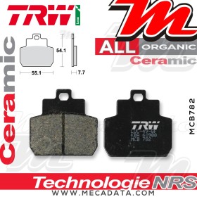 Plaquettes de frein Arrière ~ TRW Lucas MCB 782 