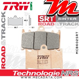 Plaquettes de frein Avant ~ TRW Lucas MCB 602 SRT 