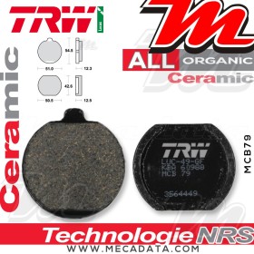 Plaquettes de frein Avant ~ TRW Lucas MCB 79 