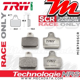 Plaquettes de frein Arrière ~ TRW Lucas MCB 790 SCR 