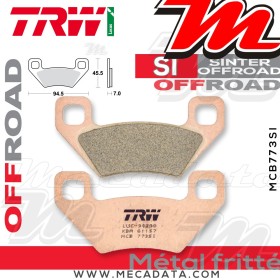 Plaquettes de frein Avant ~ TRW Lucas MCB 773 SI 