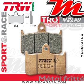 Plaquettes de frein Avant ~ TRW Lucas MCB 593 TRQ 