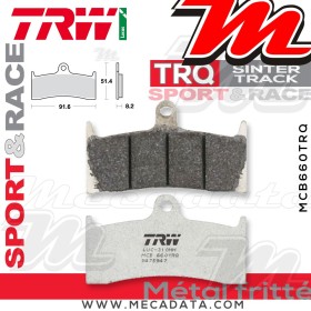 Plaquettes de frein Avant ~ TRW Lucas MCB 660 TRQ 