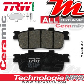 Plaquettes de frein Avant ~ TRW Lucas MCB 800 