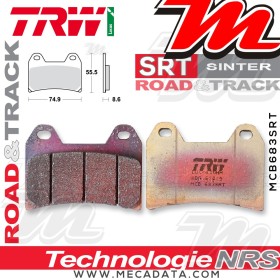 Plaquettes de frein Avant ~ TRW Lucas MCB 683 SRT 