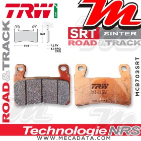 Plaquettes de frein Avant ~ TRW Lucas MCB 703 SRT 