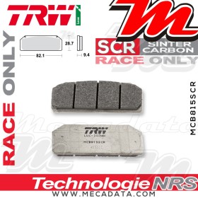 Plaquettes de frein Arrière ~ TRW Lucas MCB 815 SCR 