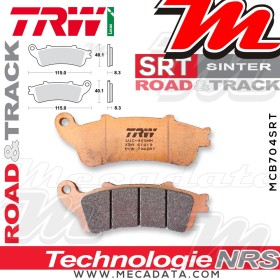 Plaquettes de frein Avant ~ TRW Lucas MCB 704 SRT 