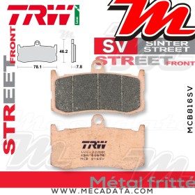 Plaquettes de frein Avant ~ TRW Lucas MCB 816 SV 