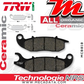 Plaquettes de frein Avant ~ TRW Lucas MCB 818 