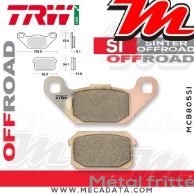 Plaquettes de frein Arrière ~ TRW Lucas MCB 805 SI 