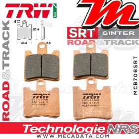 Plaquettes de frein Avant ~ TRW Lucas MCB 706 SRT 