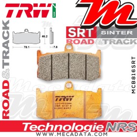 Plaquettes de frein Avant ~ TRW Lucas MCB 816 SRT 