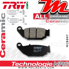 Plaquettes de frein Arrière ~ TRW Lucas MCB 867 
