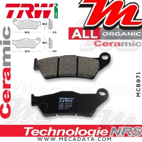 Plaquettes de frein Arrière ~ TRW Lucas MCB 871 