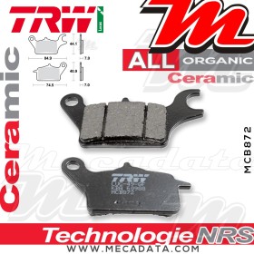 Plaquettes de frein Avant ~ TRW Lucas MCB 872 