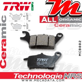 Plaquettes de frein Avant ~ TRW Lucas MCB 882 