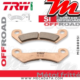 Plaquettes de frein Arrière ~ TRW Lucas MCB 889 SI 