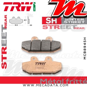Plaquettes de frein Arrière ~ TRW Lucas MCB 894 SH 