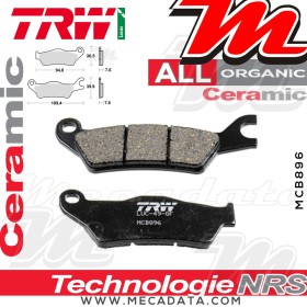 Plaquettes de frein Avant ~ TRW Lucas MCB 896 