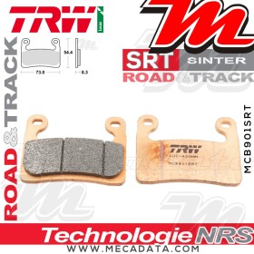 Plaquettes de frein Avant ~ TRW Lucas MCB 901 SRT 