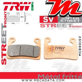 Plaquettes de frein Avant ~ TRW Lucas MCB 901 SV 