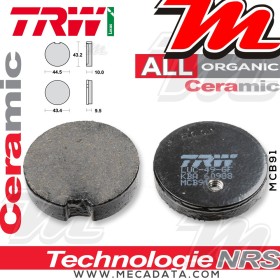 Plaquettes de frein Avant ~ TRW Lucas MCB 91 