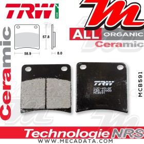 Plaquettes de frein Arrière ~ TRW Lucas MCB 591 