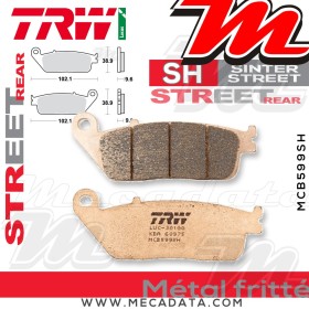 Plaquettes de frein Arrière ~ TRW Lucas MCB 599 SH 